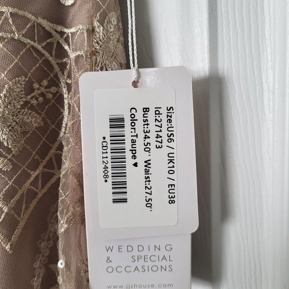 NWT JJ's House MOB/MOG gown - Picture 5 of 10